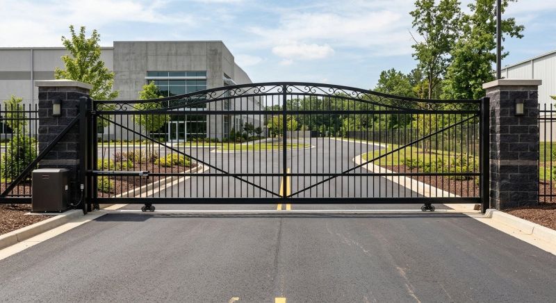 Commercial Gate Installation in Cumming, GA
