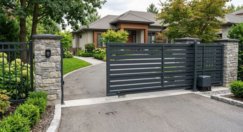 Driveway Fence Installation in Littleton, CO