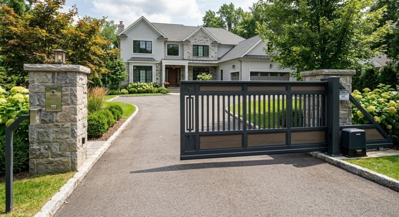 Electric Gate Installation in Roswell, GA