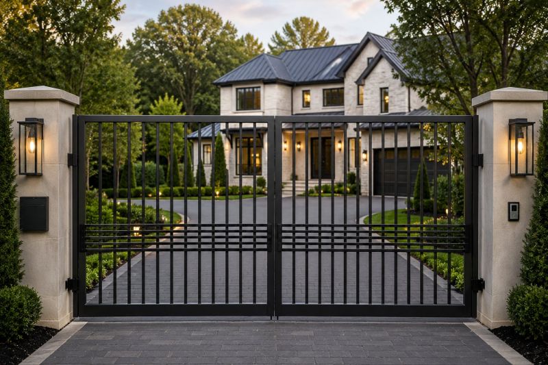 Main Gate Installation in Boca Raton, FL