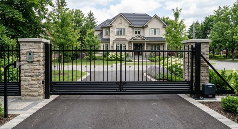 Main Gate Installation in Roswell, GA