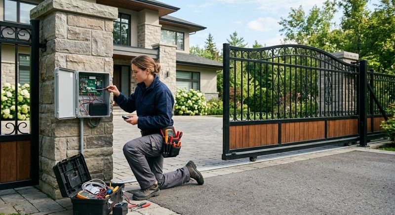 Remote Gate Installation in Boca Raton, FL